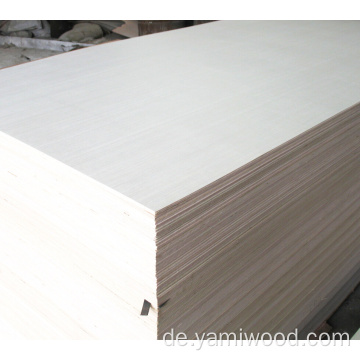 E1 Kleber bleichte Pappelsperrholz für Möbel